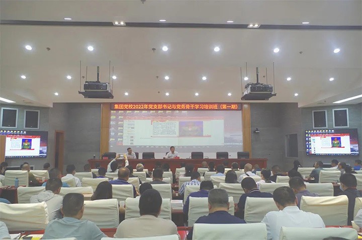云煤（云顶国际）集团党委2022年4期党支部书记与党务骨干进建培训班圆满实现