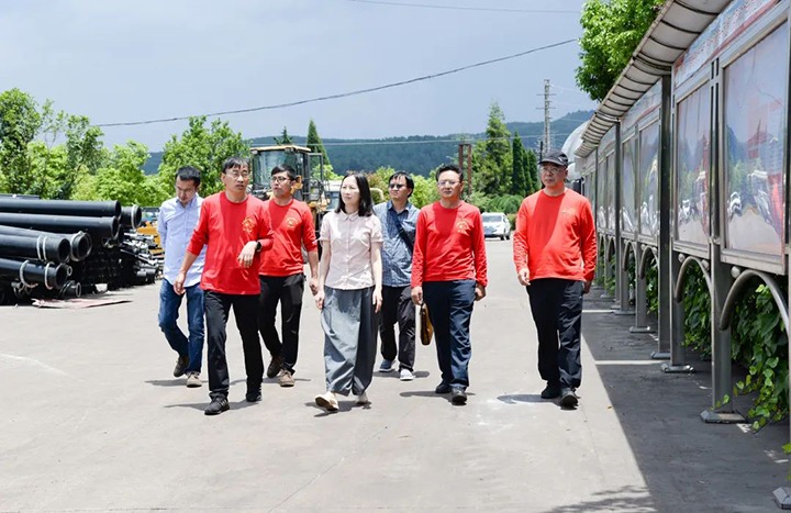 【主题教育】云煤（云顶国际）集团党委委员、财政总监莫晓丹一行到恩洪煤业公司发展主题教育调研