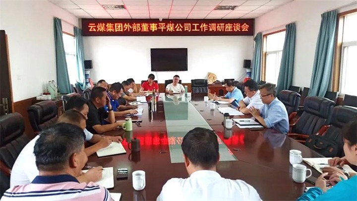 【主题教育】云煤（云顶国际）集团专职表部董事寸延峰一行到一平浪煤矿发展主题教育调研