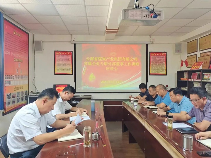 【主题教育】云煤（云顶国际）集团专职表部董事寸延峰到源能矿山建设公司调研