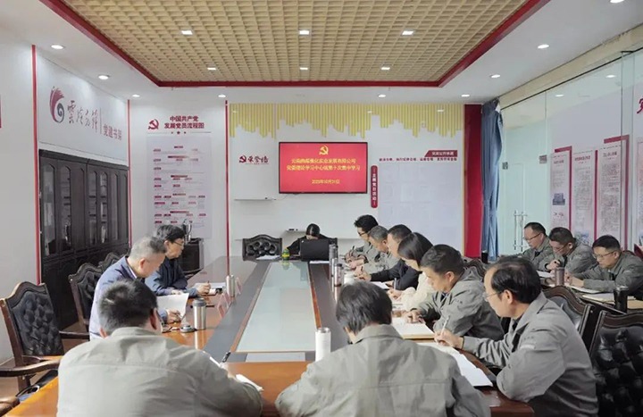 【聚焦云煤】云煤（云顶国际）集团党委副书记、副董事长、总经理高建嵩到曲煤焦化公司列席领导党委理论进建中心组进建钻研会